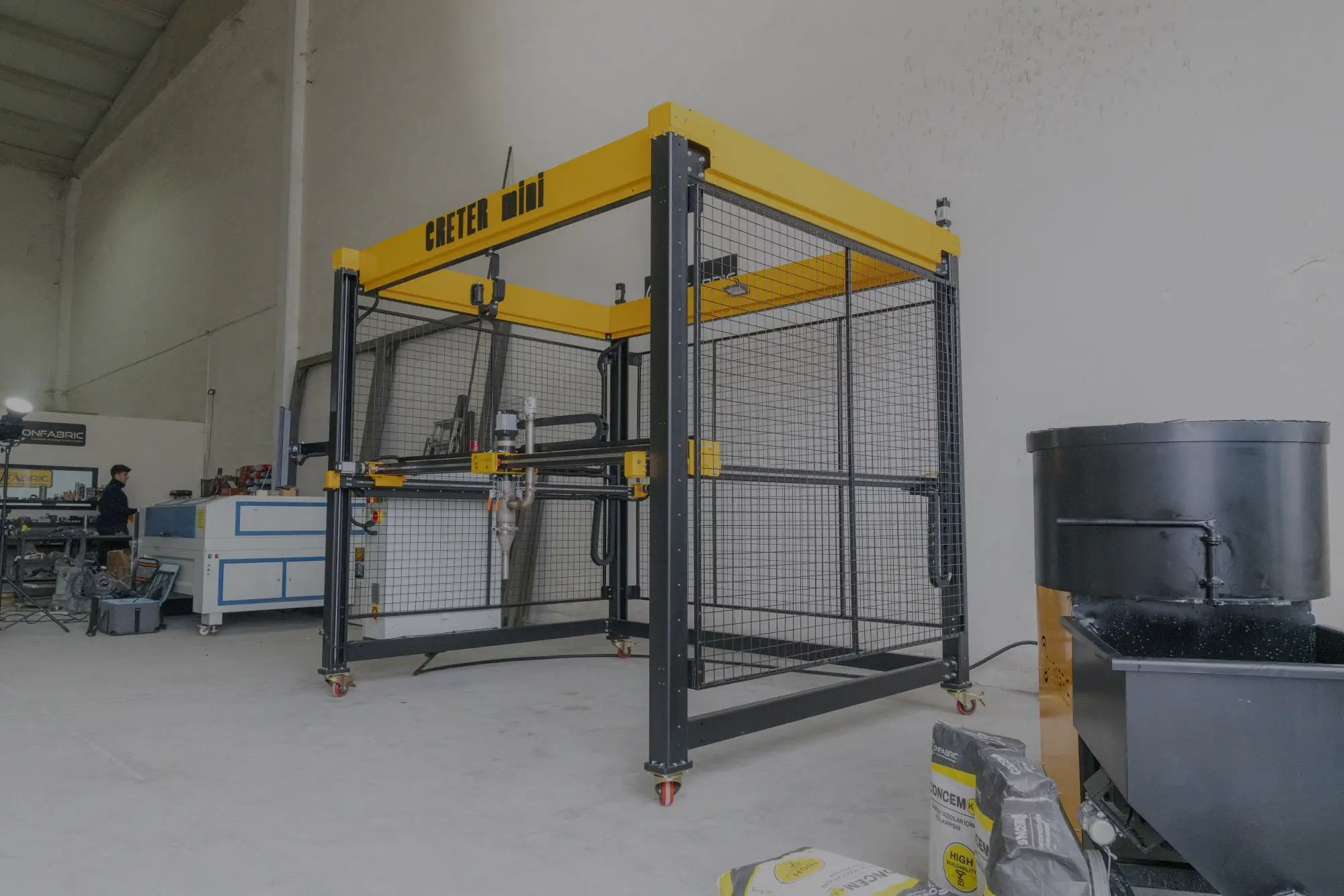 CRETER MİNİ 3D Beton Yazıcı