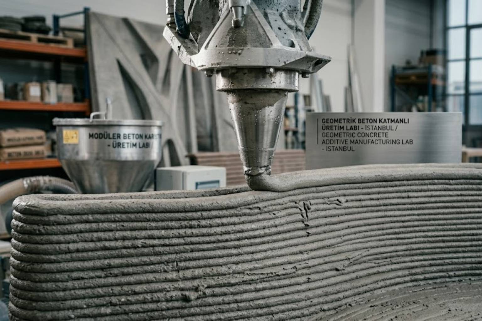 Blog ve haberler — 3D beton baskı içerikleri