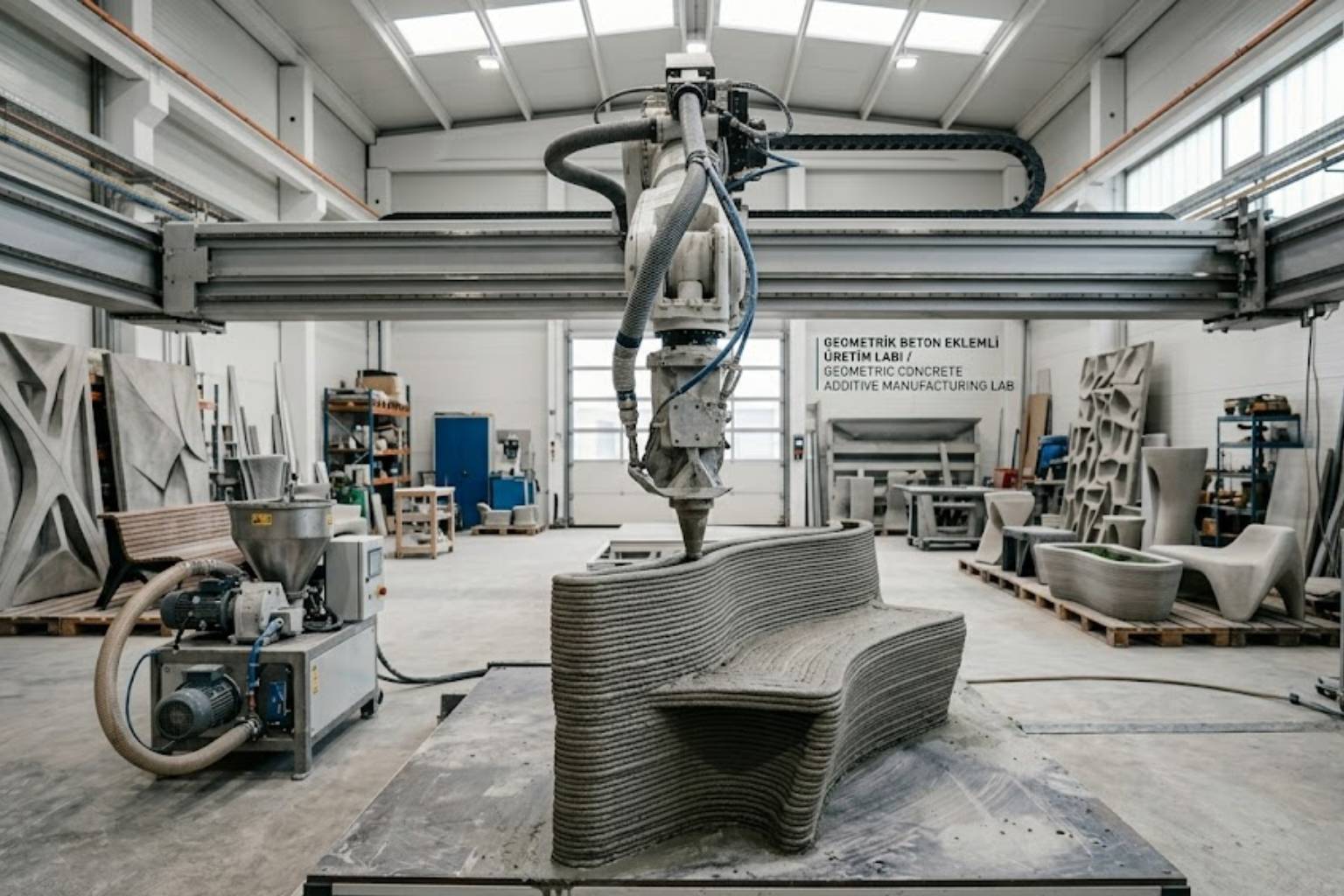 3D Beton Yazıcı ile Neler Üretilebilir? (25 Gerçek Uygulama Örneği)